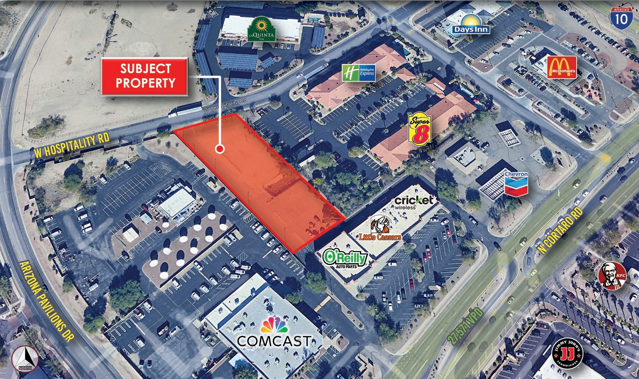 Hospitality Road & Cortaro Rd rd, Tucson, AZ for sale Primary Photo- Image 1 of 2