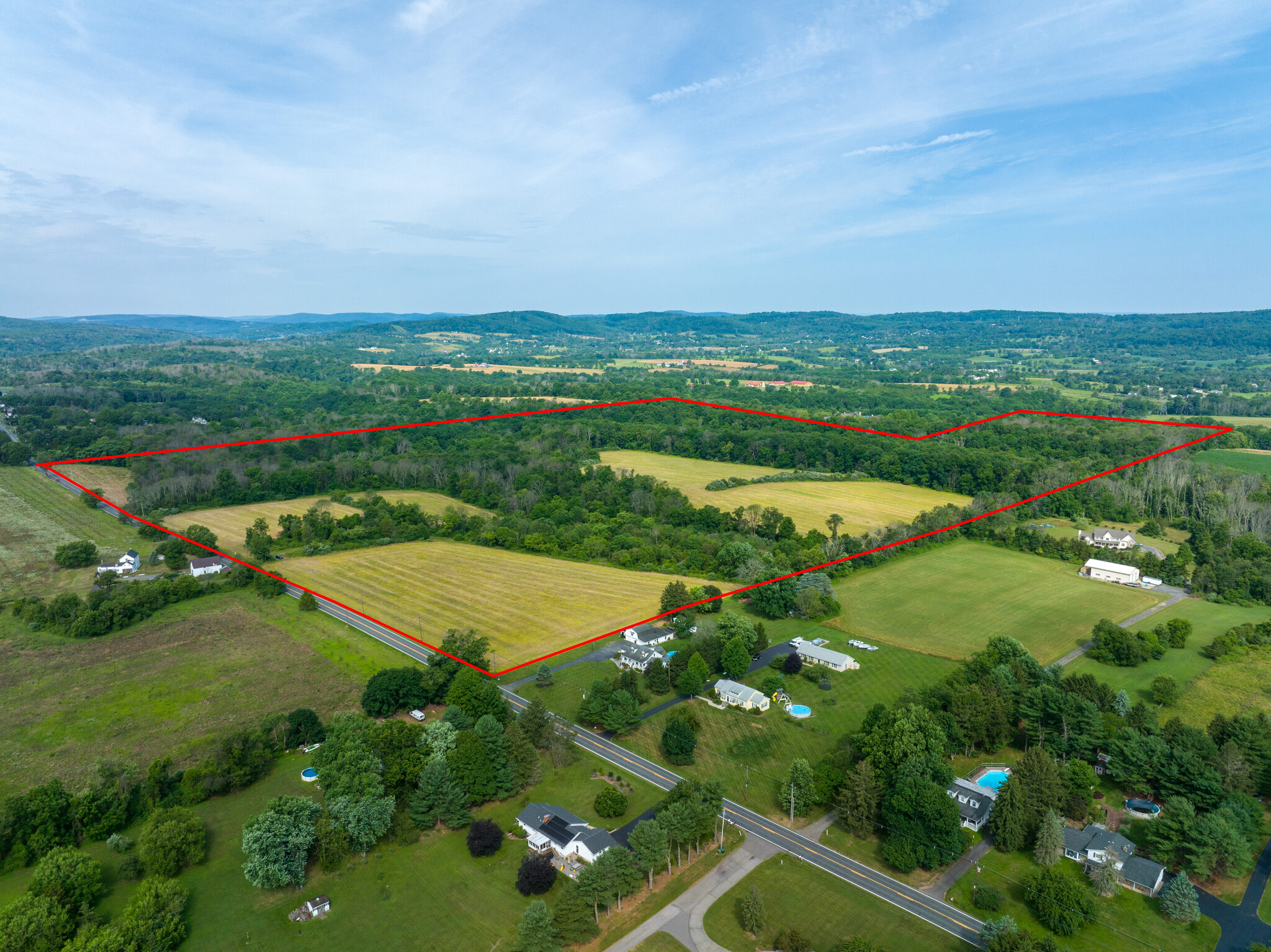 585 Milford Mount Pleasant Rd, Milford, NJ for sale Aerial- Image 1 of 3