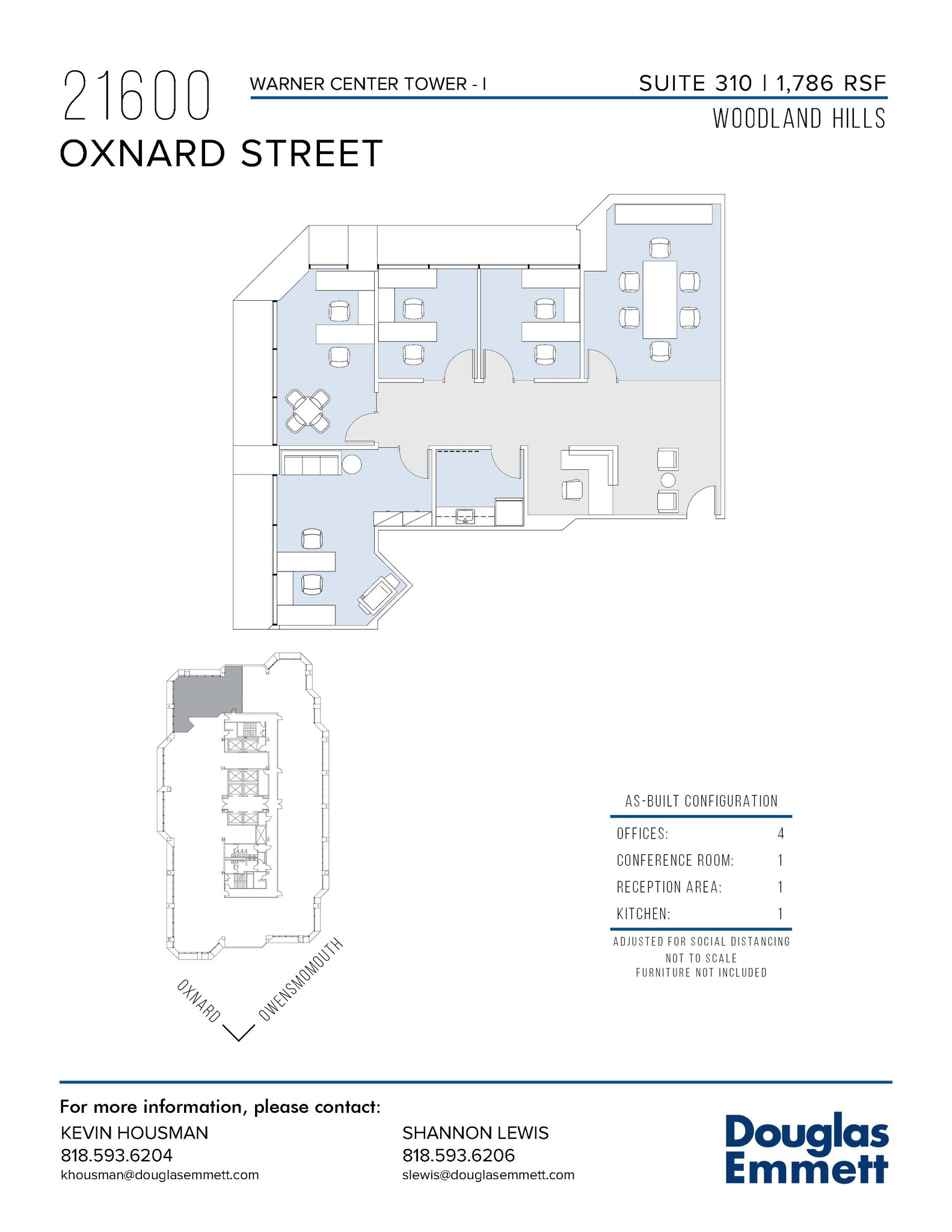 21600 Oxnard St, Woodland Hills, CA for lease Floor Plan- Image 1 of 1