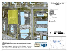 18 Elwood Avenue, South Bend, IN - aerial  map view