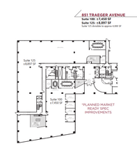 801 Traeger Ave, San Bruno, CA for lease Floor Plan- Image 1 of 1