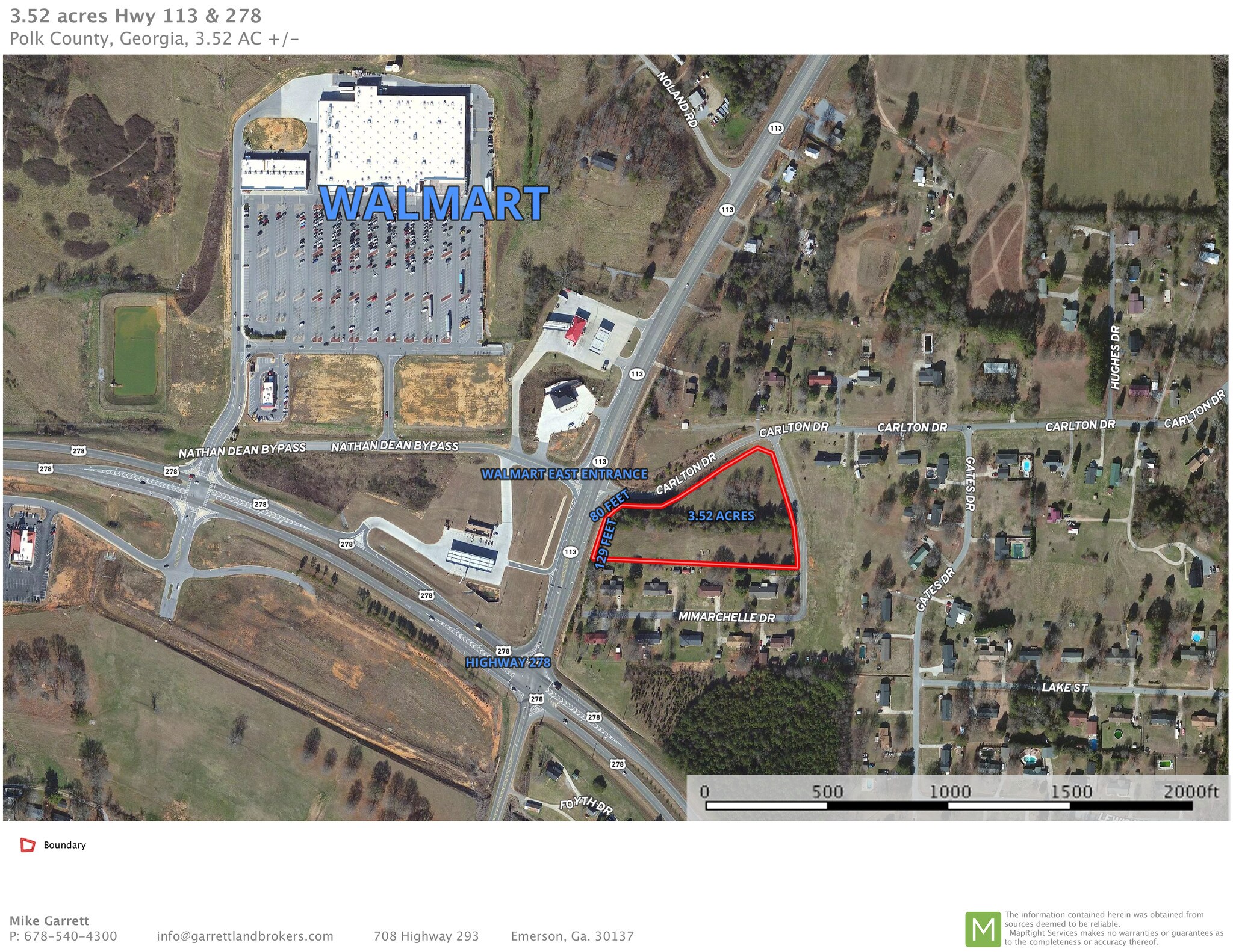 Highway 113 & Carlton Dr, Rockmart, GA for sale Other- Image 1 of 1