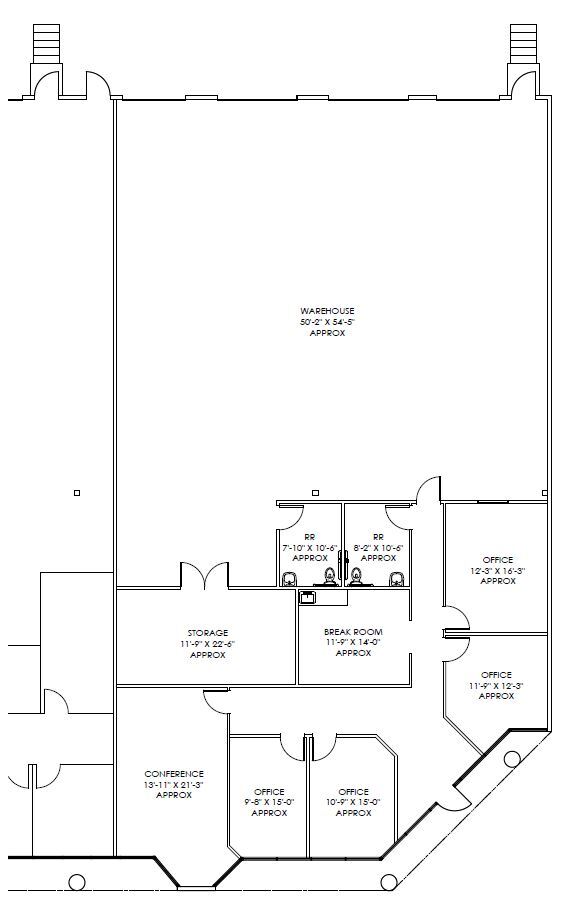 11905-11945 Starcrest Dr, San Antonio, TX for lease Floor Plan- Image 1 of 3