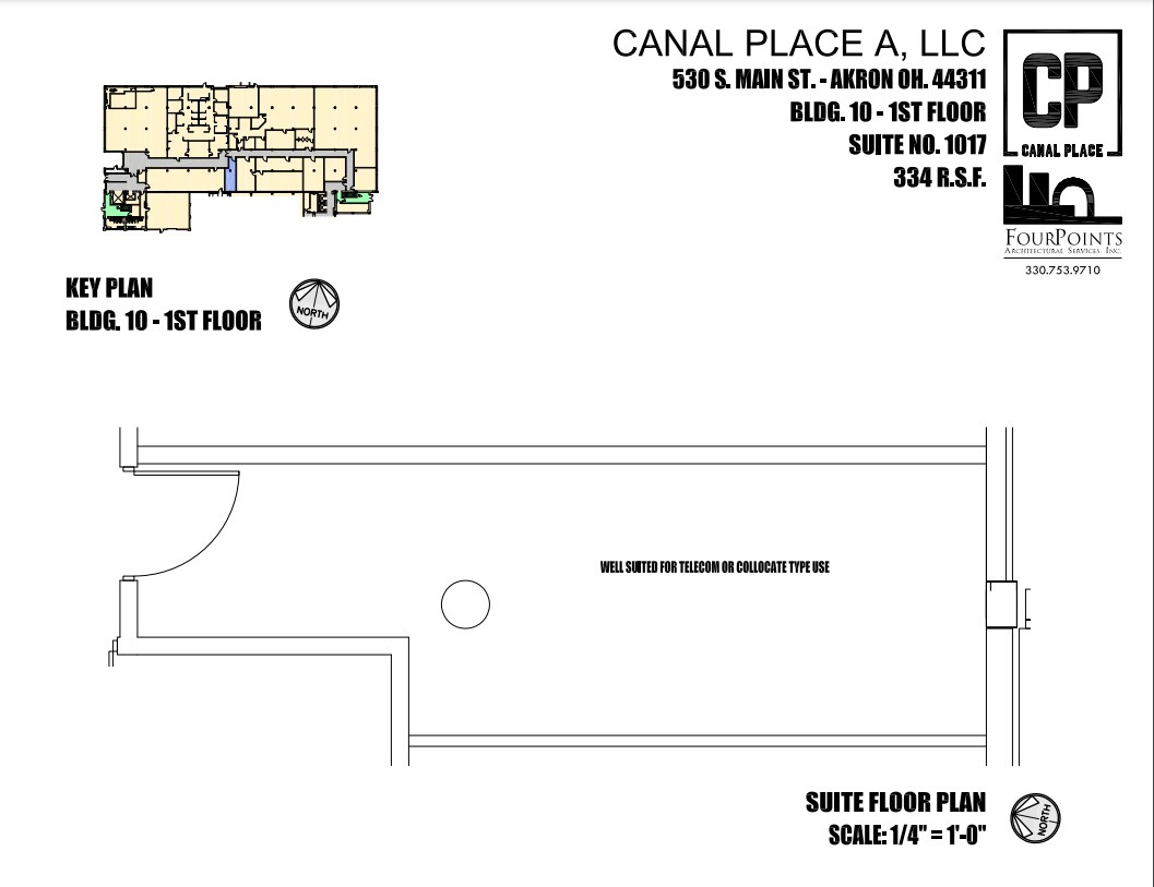 540 S Main St, Akron, OH for lease Floor Plan- Image 1 of 1