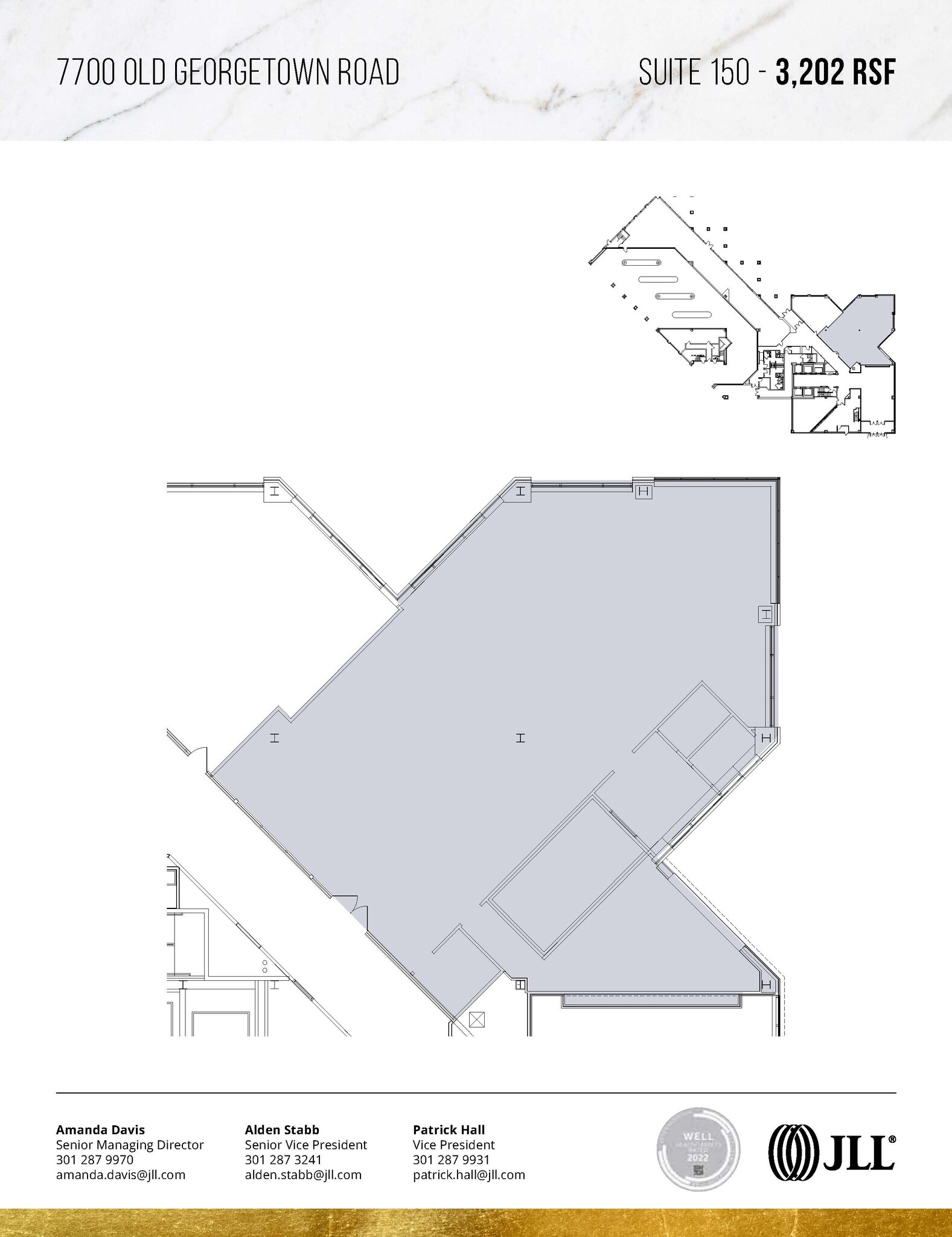 7700 Old Georgetown Rd, Bethesda, MD for lease Floor Plan- Image 1 of 1