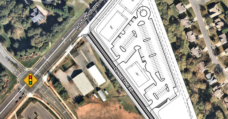 Mt Holly-Huntersville Rd, Charlotte, NC for lease - Site Plan - Image 2 of 7