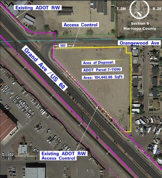 More details for 6202 NW Grand Ave, Glendale, AZ - Land for Sale