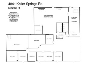 4801-4849 Keller Springs Rd, Addison, TX for lease Floor Plan- Image 1 of 1