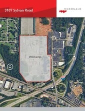 3107 Sylvan Rd, Atlanta, GA - AERIAL  map view - Image1