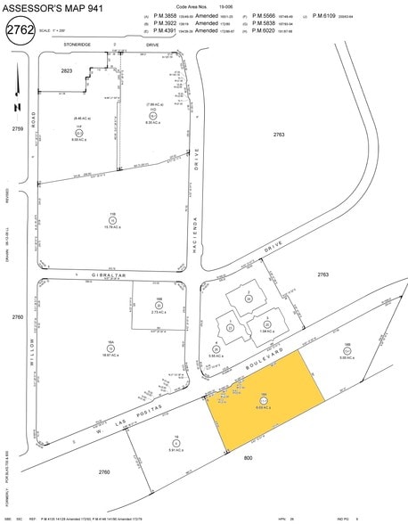 5758 W Las Positas Blvd, Pleasanton, CA for lease - Plat Map - Image 2 of 6