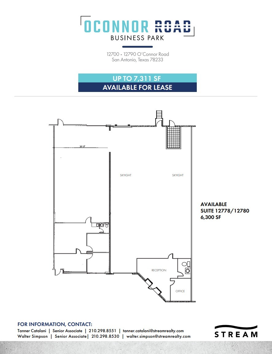 12700-12730 O'Connor Rd, San Antonio, TX for lease Floor Plan- Image 1 of 1