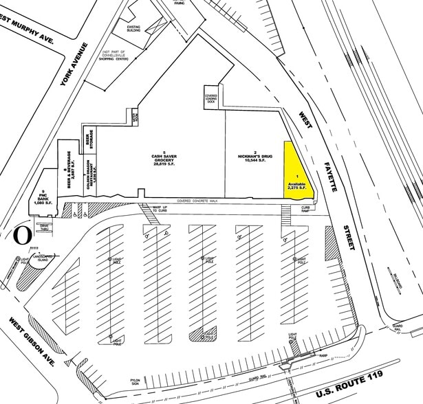 Rte 119 @ York Ave, Connellsville, PA for lease - Building Photo - Image 3 of 6