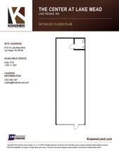 6110-6190 W Lake Mead Blvd, Las Vegas, NV for lease Floor Plan- Image 1 of 1