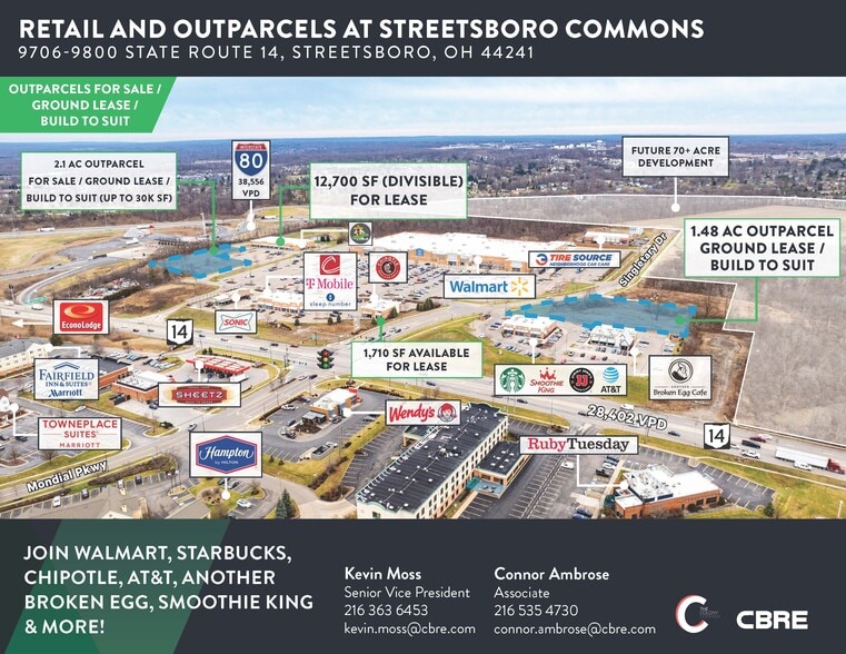 State Route 14, Streetsboro, OH for lease - Building Photo - Image 1 of 8