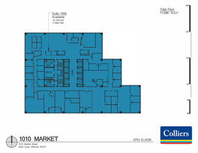 1010 Market St, Saint Louis, MO for lease Floor Plan- Image 1 of 1