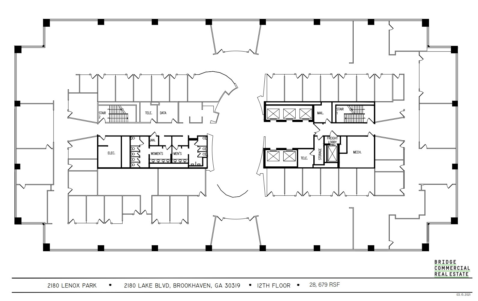 1277 Lenox Park Blvd, Atlanta, GA for lease Floor Plan- Image 1 of 1