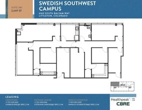 6179 S Balsam Way, Littleton, CO for lease Floor Plan- Image 1 of 1
