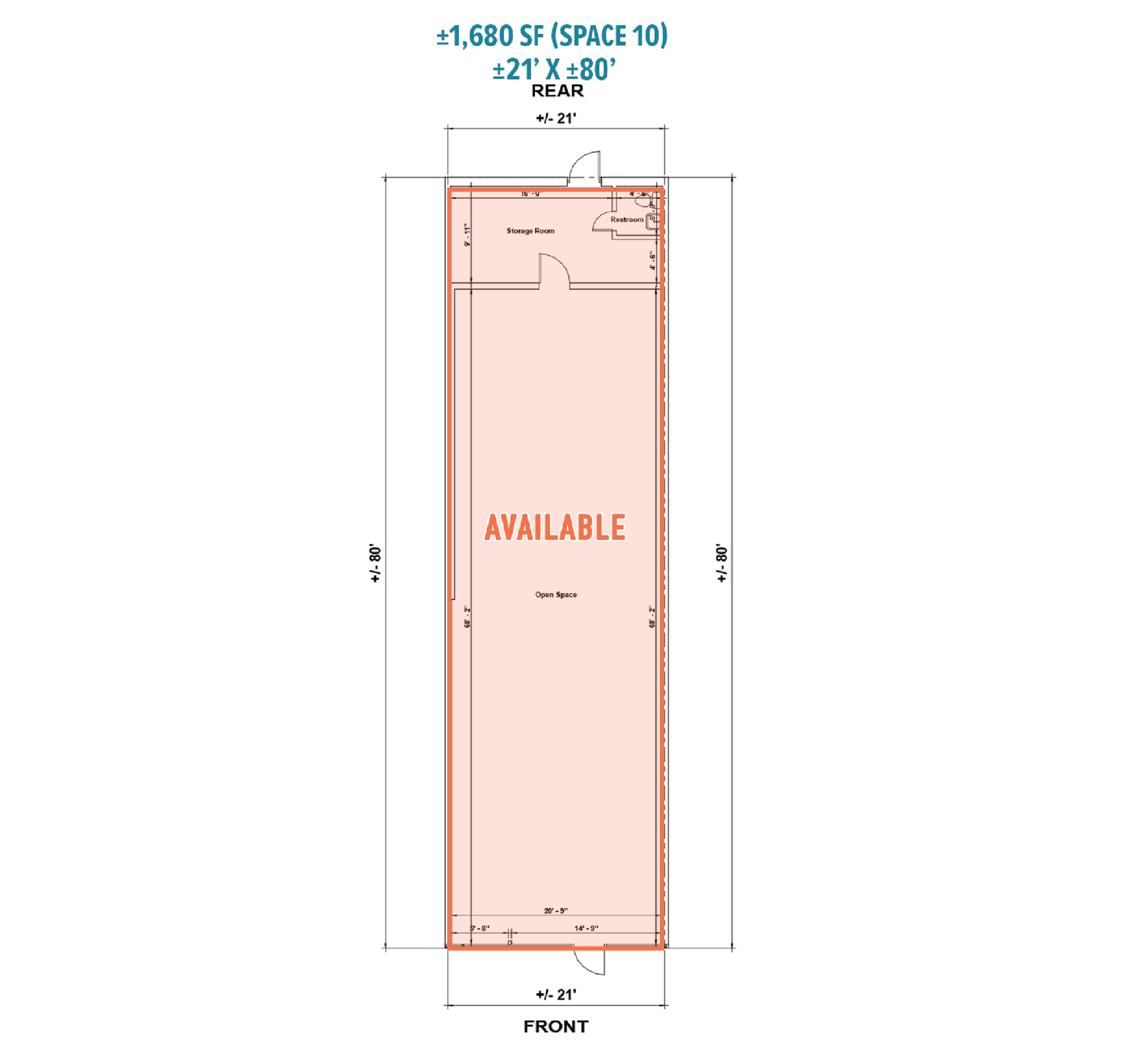 344 US Highway 9, Lanoka Harbor, NJ for lease Floor Plan- Image 1 of 4