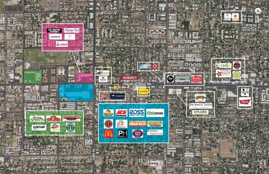 3301 E Indian School Rd Phoenix Az 85018 Office Retail Space