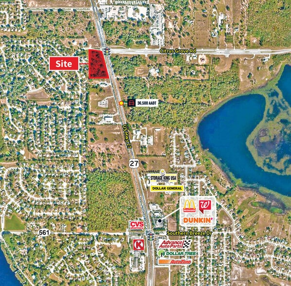 N Hwy 27 & Citrus Grove Rd, Minneola, FL for lease - Building Photo - Image 2 of 2