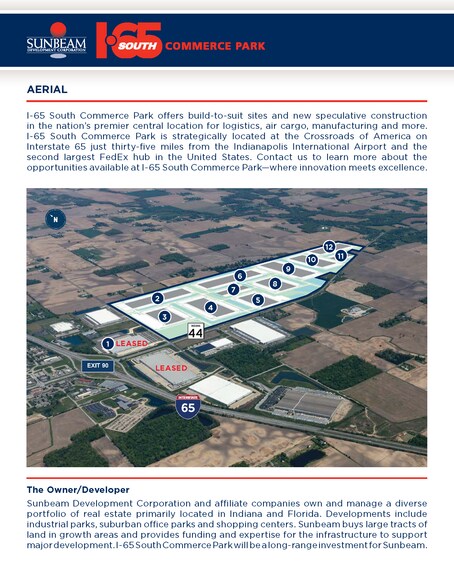 5002 Indiana 44 building 4, Franklin, IN for lease - Aerial - Image 2 of 2