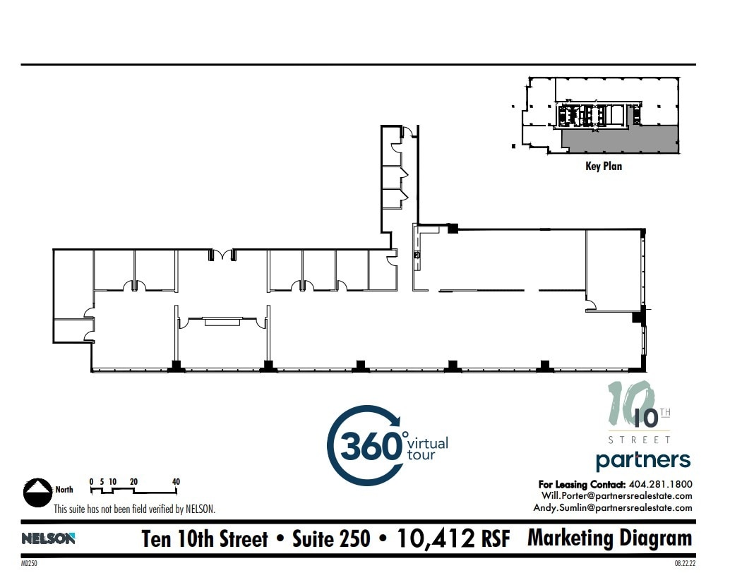 10 10th St, Atlanta, GA for lease Floor Plan- Image 1 of 1