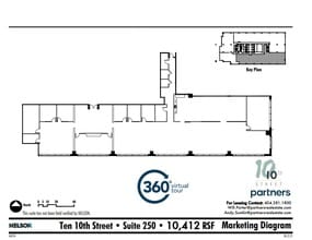10 10th St, Atlanta, GA for lease Floor Plan- Image 1 of 1