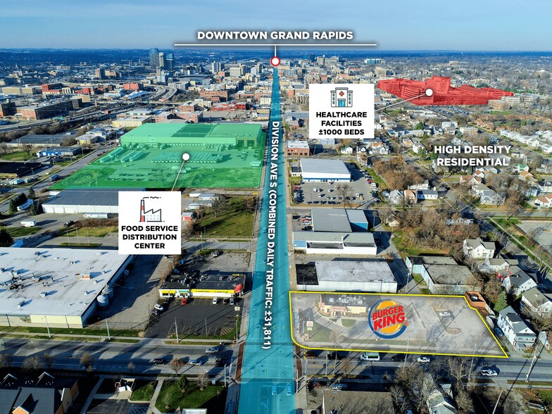 750 S Division Ave, Grand Rapids, MI for sale - Building Photo - Image 1 of 1