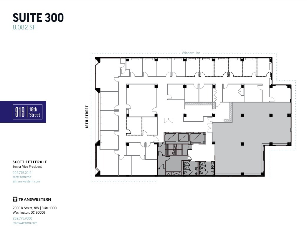 919 18th St NW, Washington, DC for lease Floor Plan- Image 1 of 1