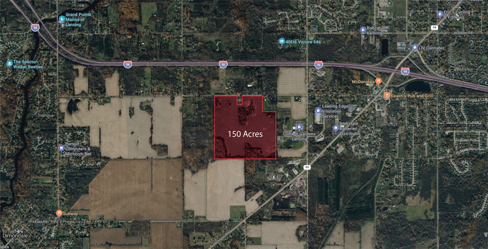 0 Bishop Hwy, Lansing, MI for sale - Aerial - Image 1 of 1