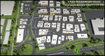 280 N Midland Ave, Saddle Brook, NJ for lease Aerial- Image 1 of 12