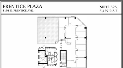 8101 E Prentice Ave, Greenwood Village, CO for lease Floor Plan- Image 1 of 1