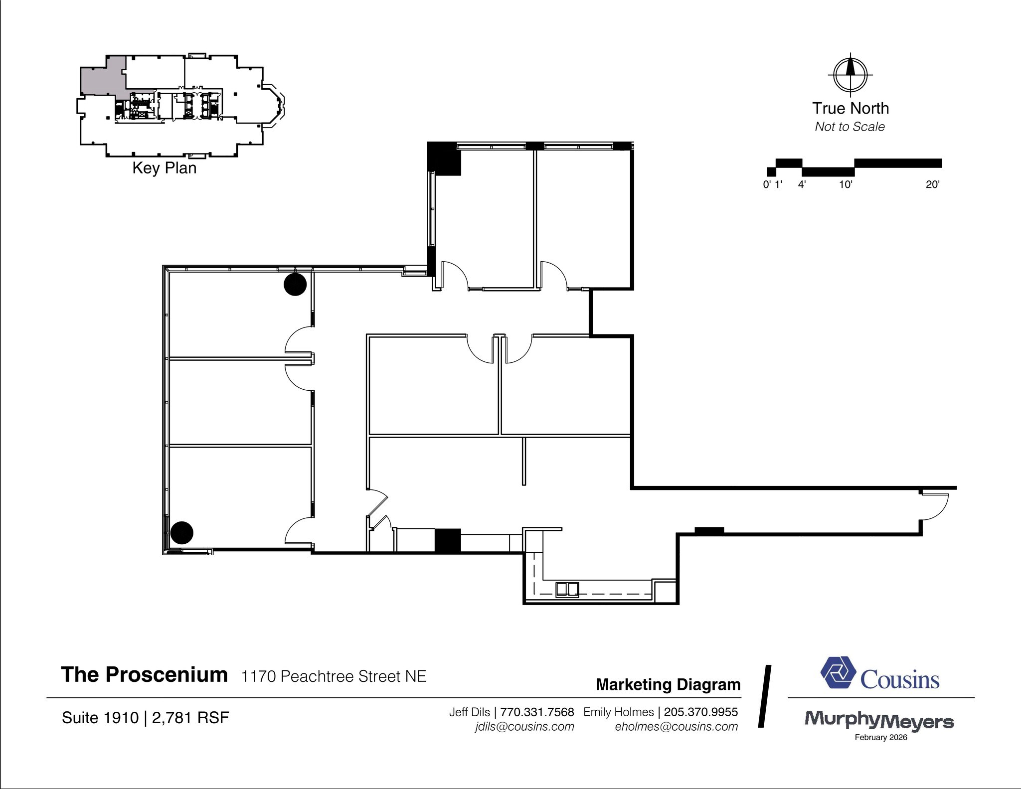 1170 Peachtree St, Atlanta, GA for lease Site Plan- Image 1 of 2
