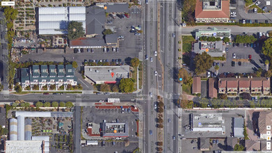 1375 S De Anza Blvd, Cupertino, CA - aerial  map view