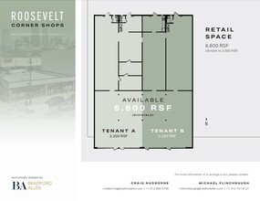 622-632 W Roosevelt Rd, Chicago, IL for lease Floor Plan- Image 1 of 2