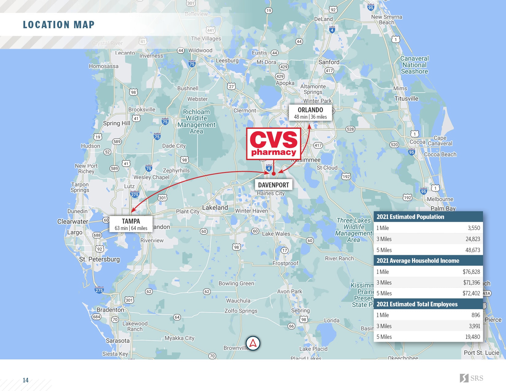 49581 Highway 27, Davenport, FL 33897 CVS w/ DriveThru in FL 15Yr Corp Abs NNN