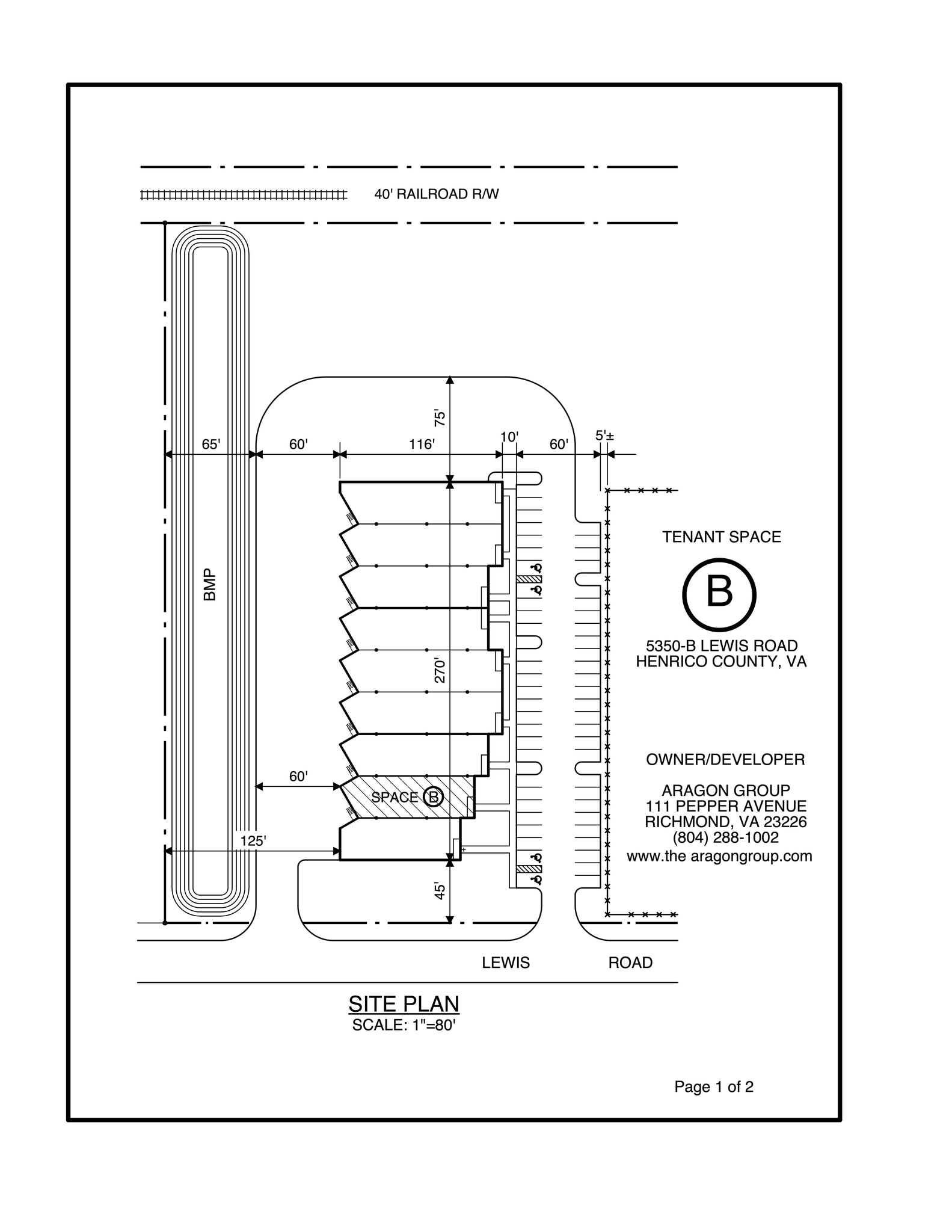 5350 Lewis Rd, Sandston, VA for lease Site Plan- Image 1 of 1
