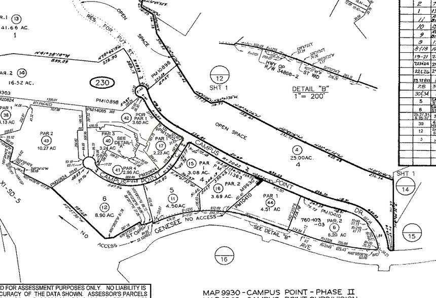 4242 Campus Point Ct, San Diego, CA for lease - Plat Map - Image 2 of 17