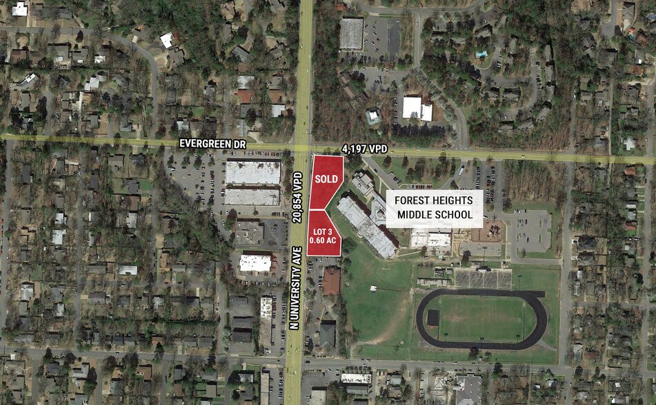 N University Evergreen Little Rock Ar 72207 Commercial Land