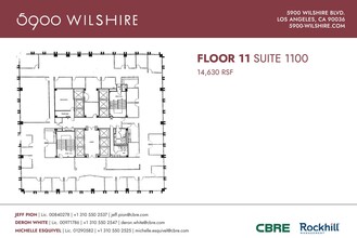 5900 Wilshire Blvd, Los Angeles, CA for lease Floor Plan- Image 1 of 1