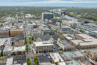 2-24 W Cass St, Joliet, IL - aerial  map view