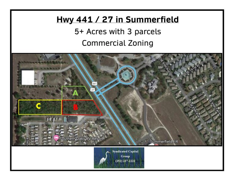 SE US Hwy 441, Summerfield, FL for sale - Building Photo - Image 1 of 1