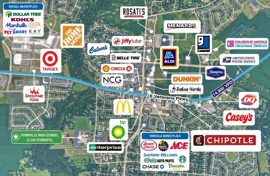 444 E Veterans Pky, Yorkville, IL for sale - Building Photo - Image 3 of 3