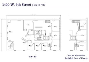 1406 W 6th St, Cleveland, OH for lease Floor Plan- Image 1 of 1