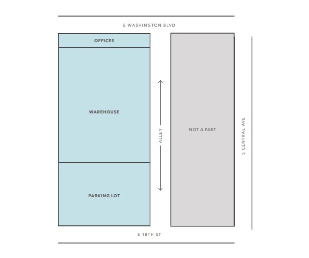 1319 E Washington Blvd, Los Angeles, CA for lease Floor Plan- Image 1 of 1