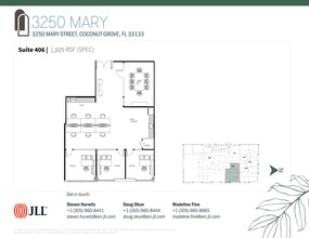 3250 Mary St, Coconut Grove, FL for lease Site Plan- Image 2 of 2