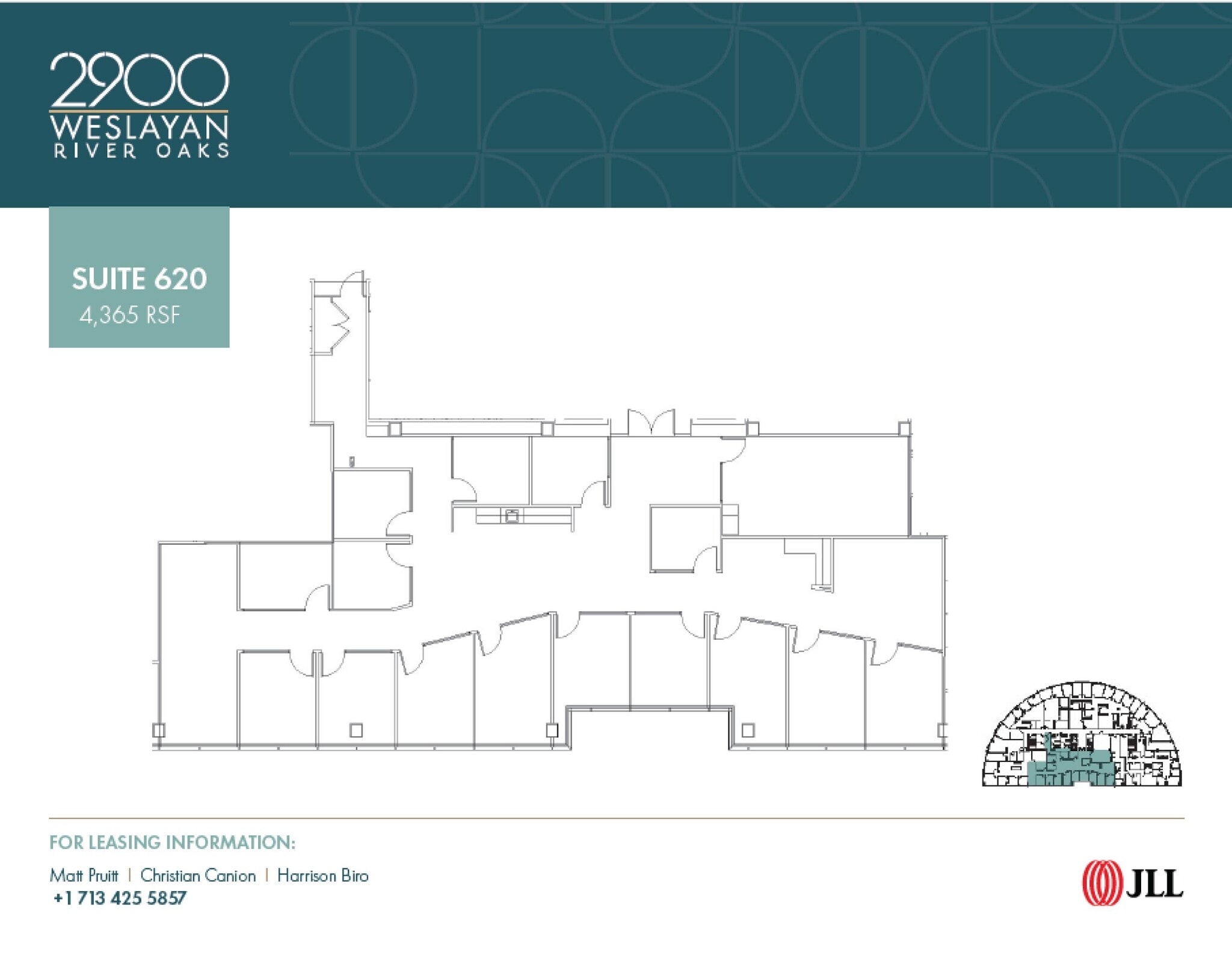 2900 Weslayan St, Houston, TX for lease Floor Plan- Image 1 of 1