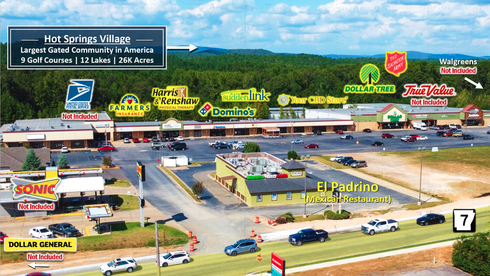 4650 N Highway 7, Hot Springs Village, AR for sale - Building Photo - Image 1 of 1