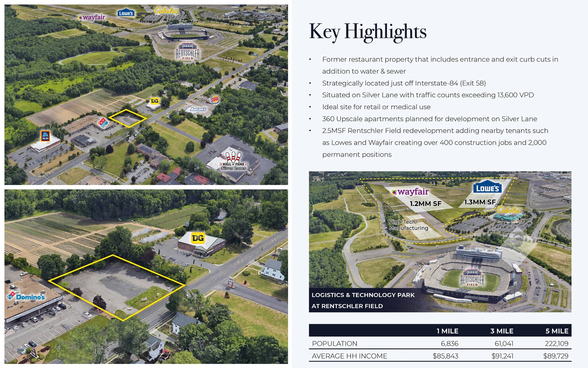 755 Silver Lane, East Hartford, CT 06118 Land for Sale