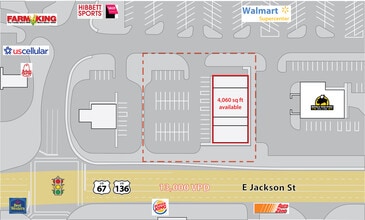 1710 E Jackson St, Macomb, IL for lease Site Plan- Image 2 of 8